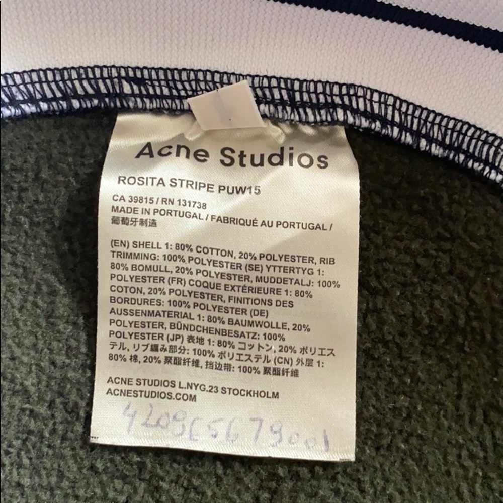 Acne Studios Rosita Striped Skirt - Picture 9 of 10